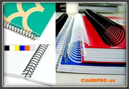 encuadernacion espiral